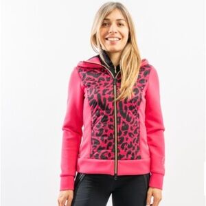 Luxury Skiwear brand Sportalm Desire Midlayer in Azalea. Sz36 (s)